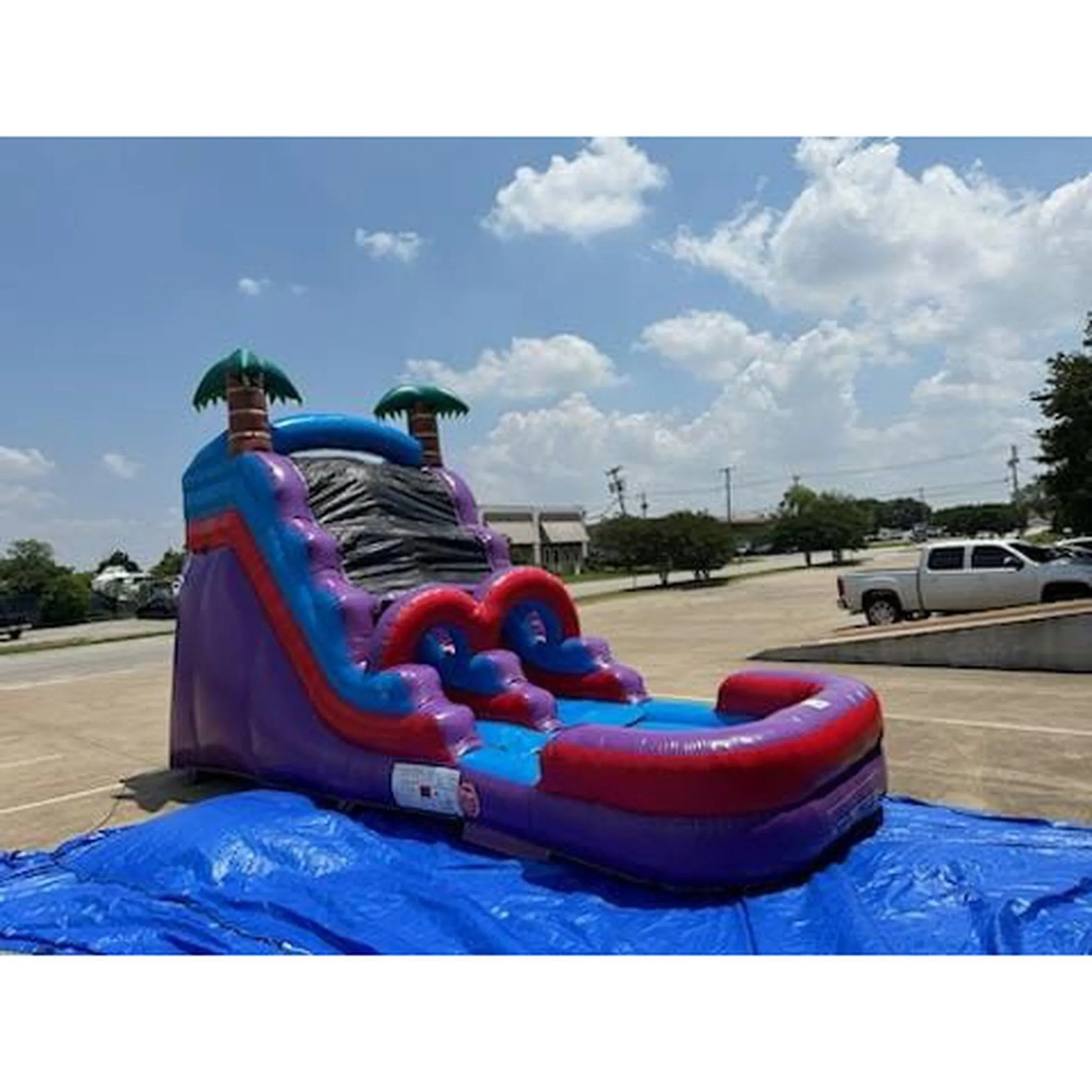 15' Lightweight Purple Slide