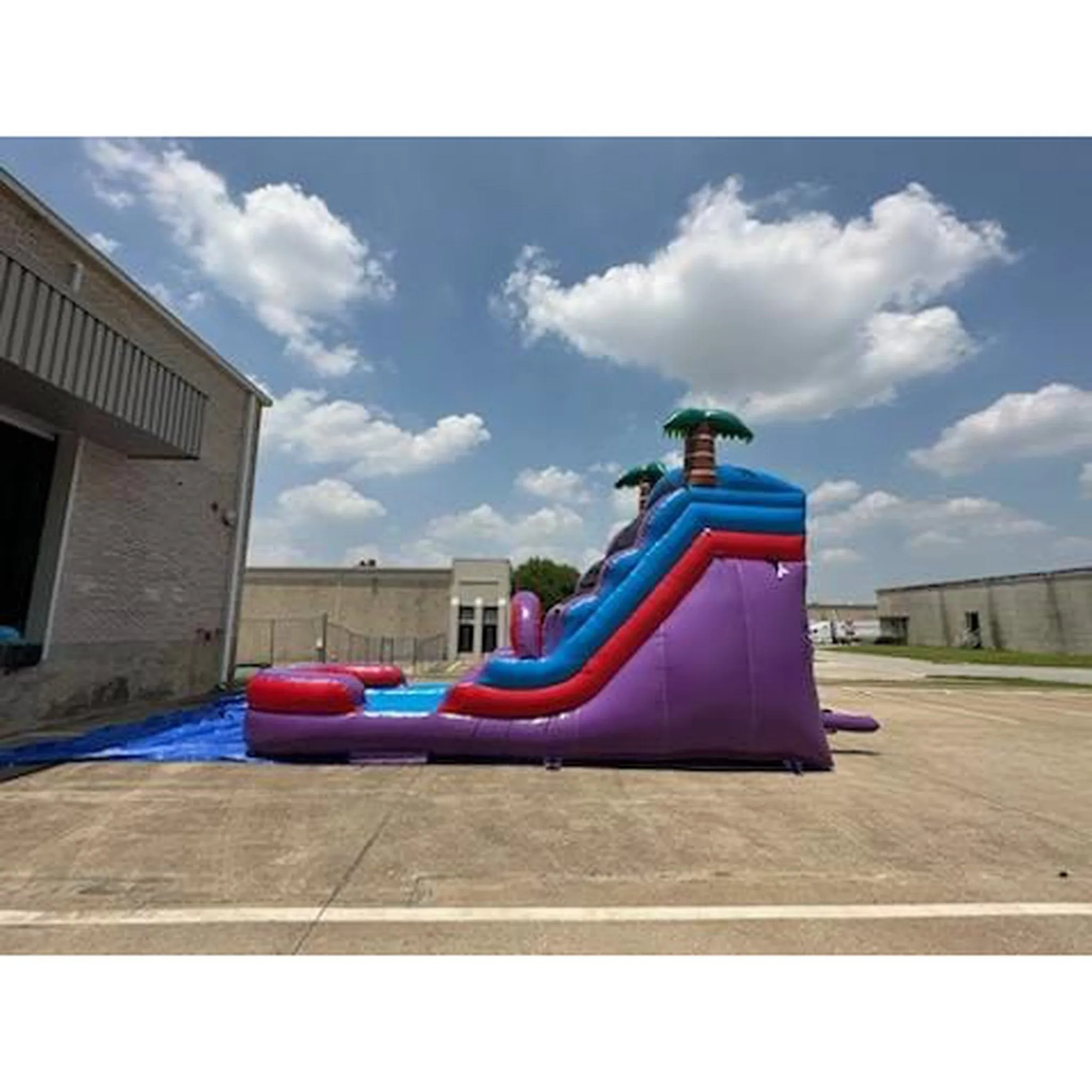 15' Lightweight Purple Slide