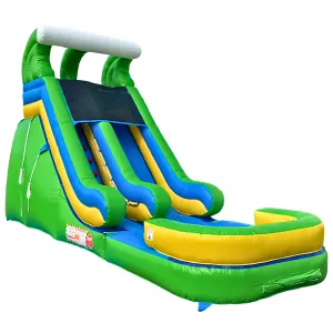 16'  Lightweight Aqua Green Water Slide