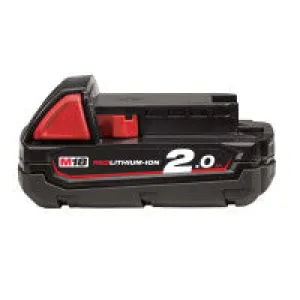 2.0Ah M18B2 Feature-rich Redlithium-ion Milwaukee Battery Same-day shipping Slide 18V
