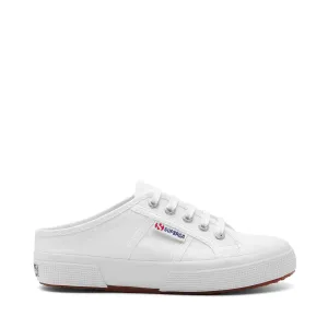 2402 MULE - Lady Shoes - Sabot Low Heel - Woman - WHITE