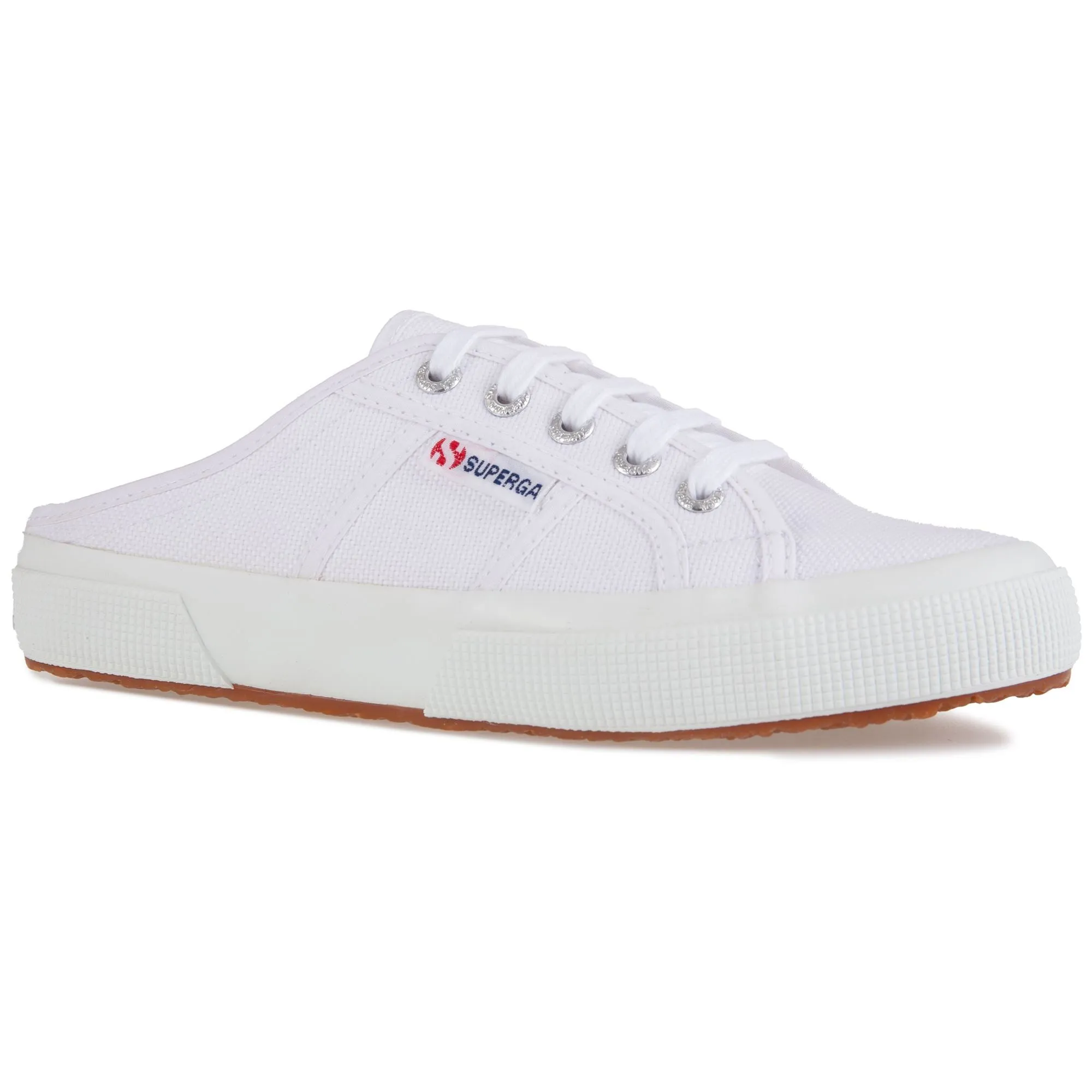2402 MULE - Lady Shoes - Sabot Low Heel - Woman - WHITE