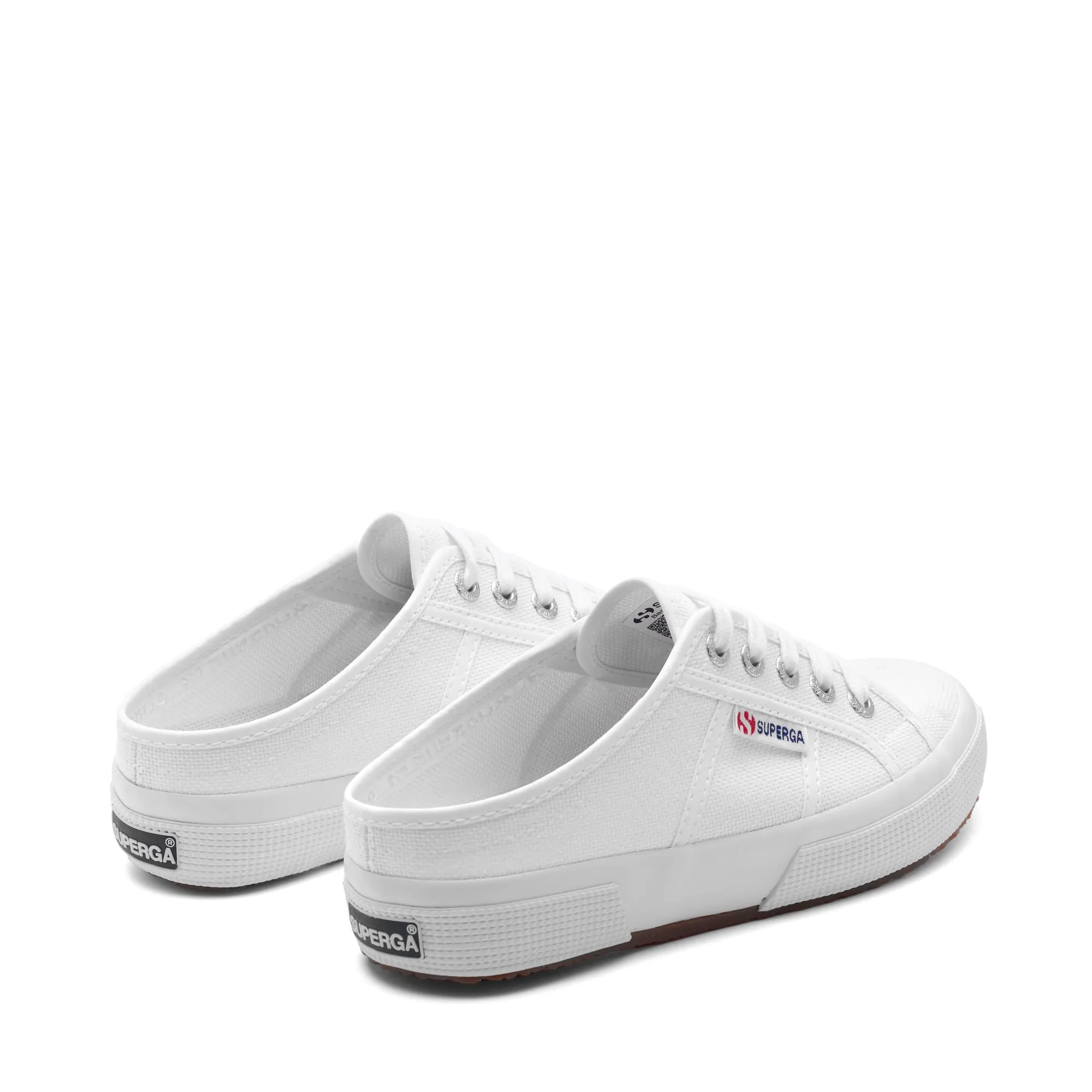 2402 MULE - Lady Shoes - Sabot Low Heel - Woman - WHITE