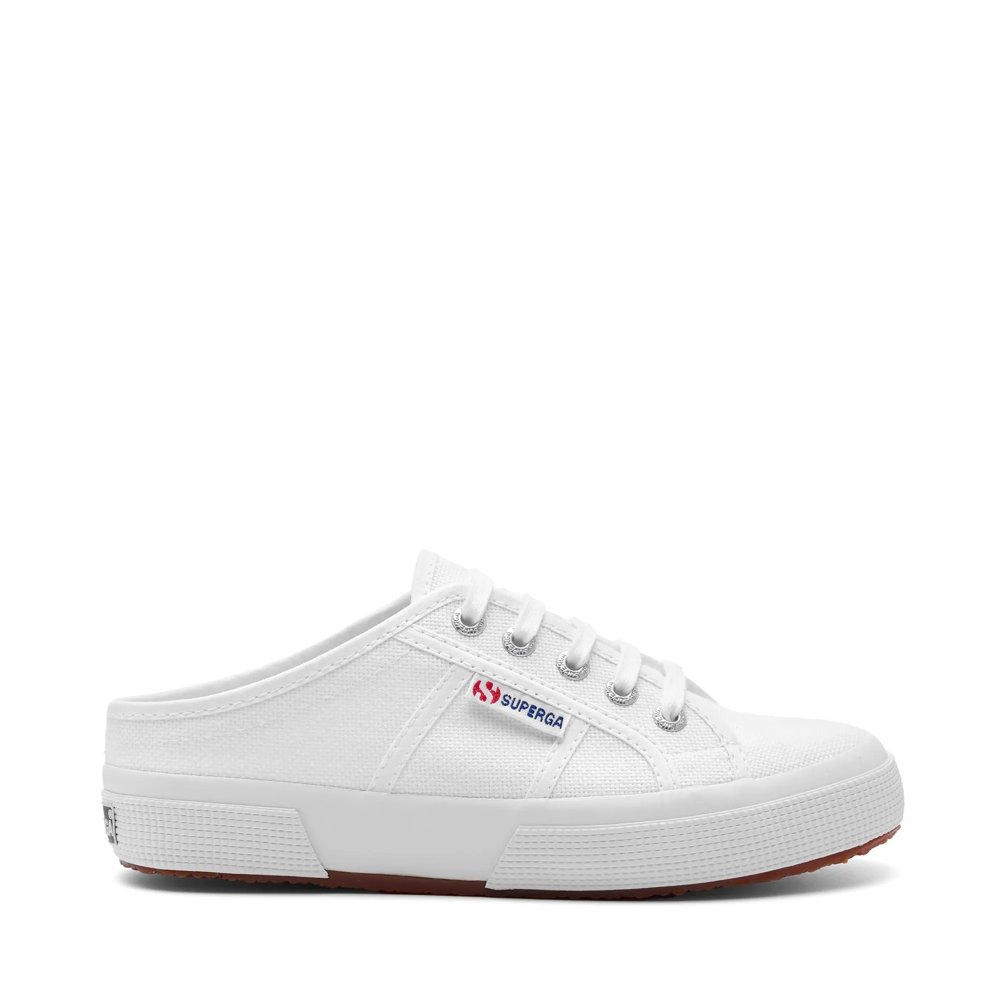 2402 MULE - Lady Shoes - Sabot Low Heel - Woman - WHITE