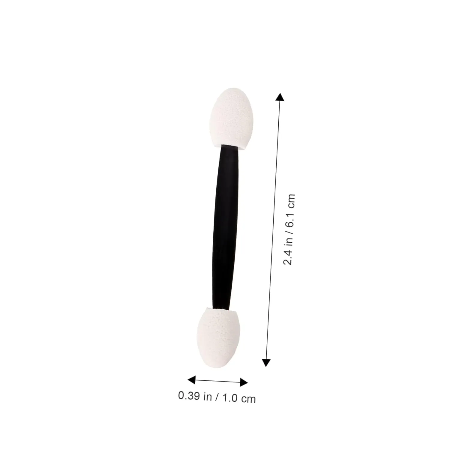 4pcs Double-end Eyeshadow Sticks Dual-sided Sponge Brushes for Makeup Application Lightweight Eye Shadow Tool Versatile Use for Lips Nose and Daily Makeup Needs