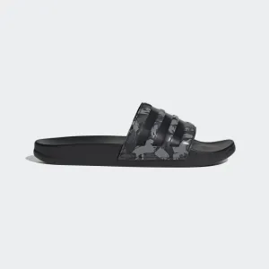 Adidas Mens Adilette Comfort Slides - Grey/Black