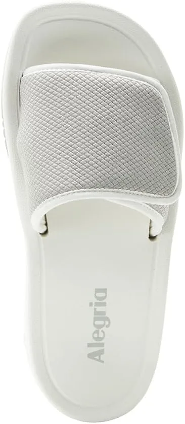 Alegria Women Ova8tion Ovation Ergo Foam Flat Slide Water-Friendly Sandal