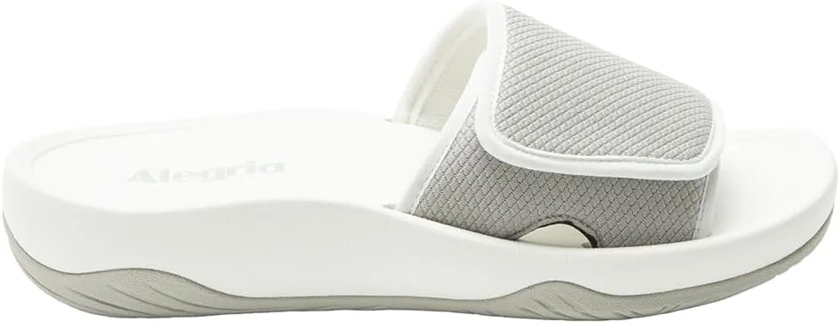 Alegria Women Ova8tion Ovation Ergo Foam Flat Slide Water-Friendly Sandal
