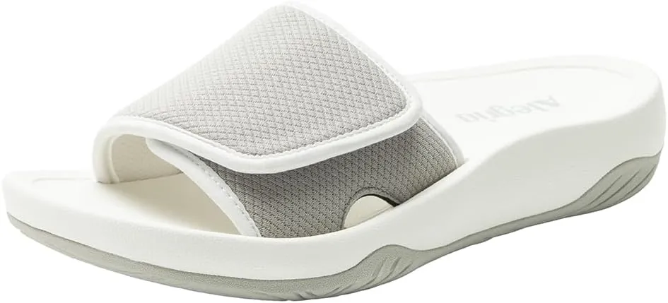 Alegria Women Ova8tion Ovation Ergo Foam Flat Slide Water-Friendly Sandal
