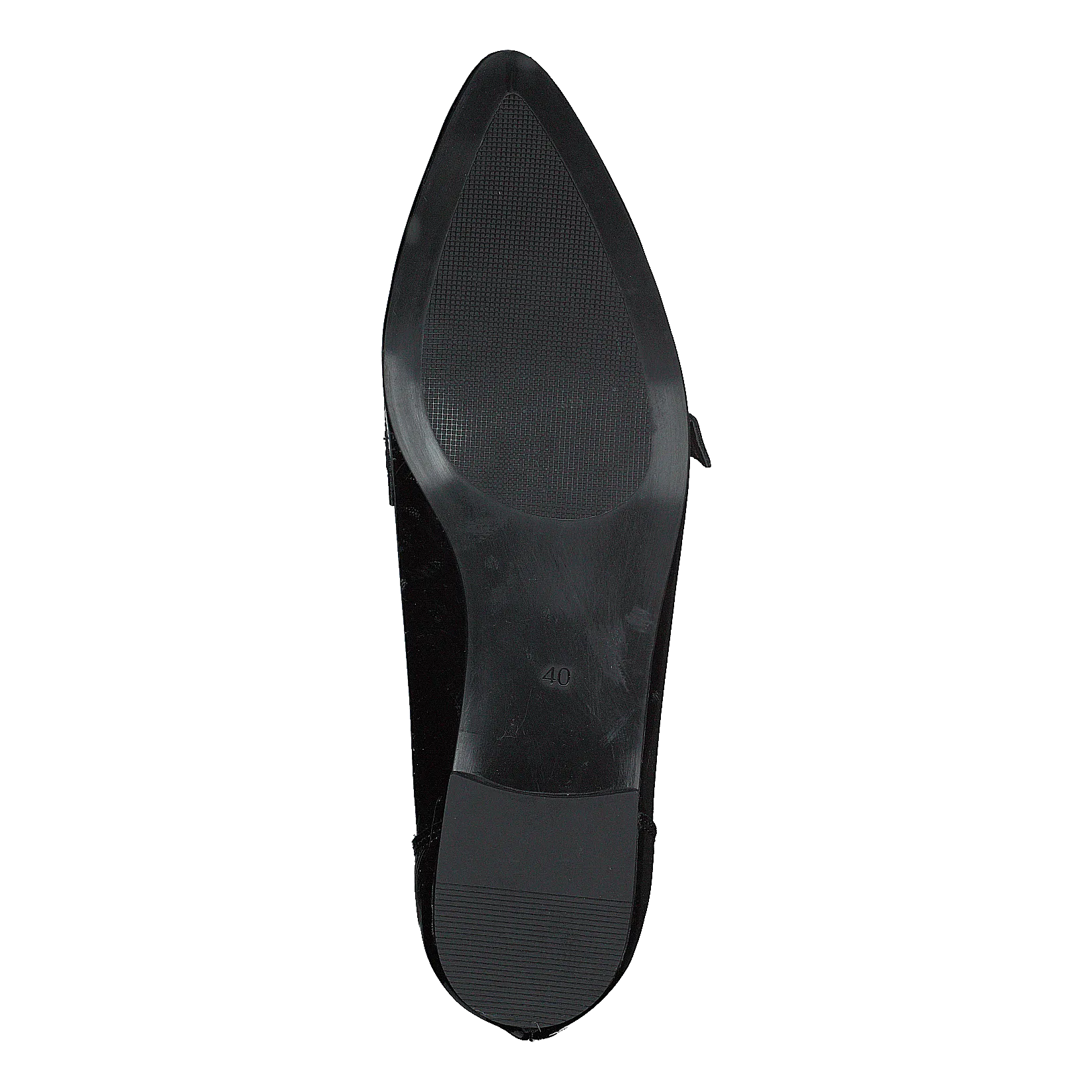 Alia Leather Buckle Loafer 103 - Black 3