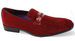 AM BURGUNDY LOAFER SHOE-GLOBE FOOTWEAR