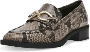 Anne Klein Womens Korrie Buckle Loafers