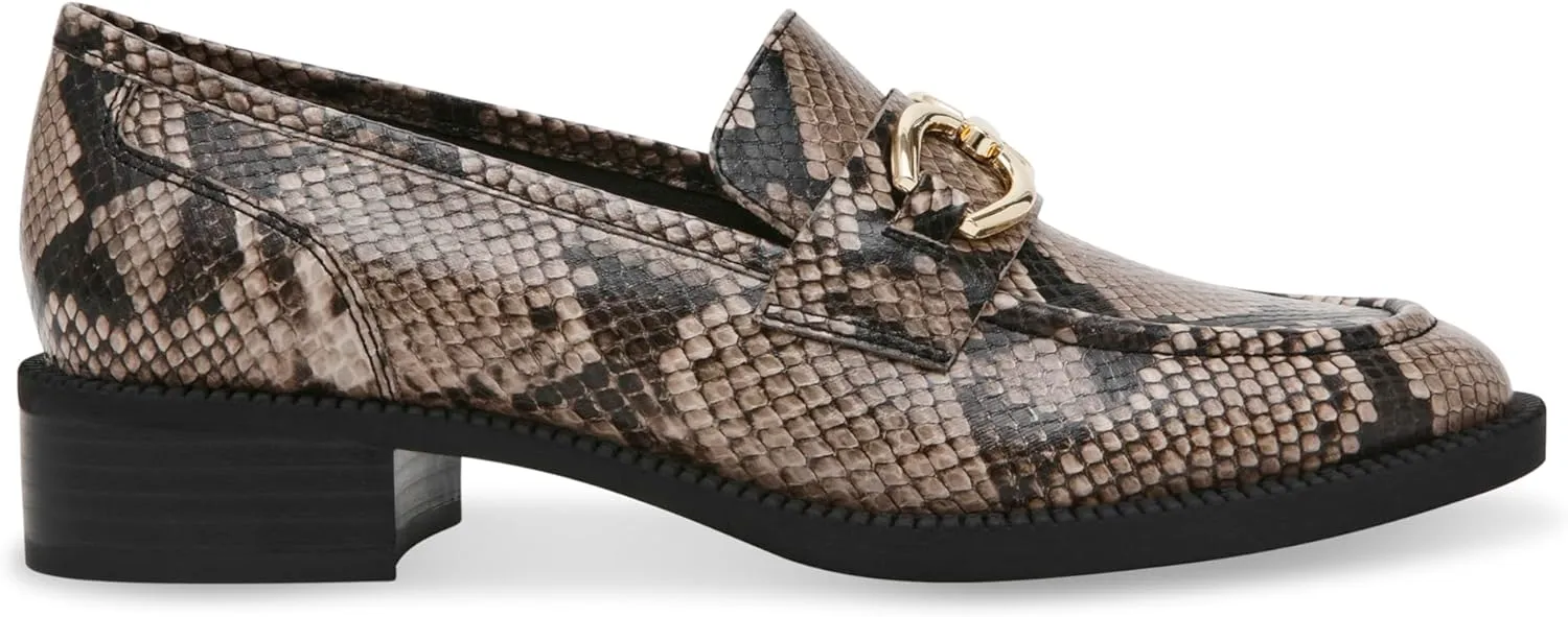 Anne Klein Womens Korrie Buckle Loafers