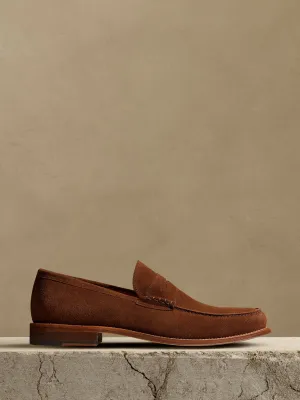 Asher Suede Penny Loafer