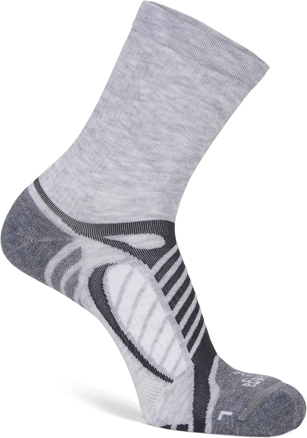 Balega Unisex Adult Ultralight Lightweight Performance Crew Athletic Running Socks (1 Pair)