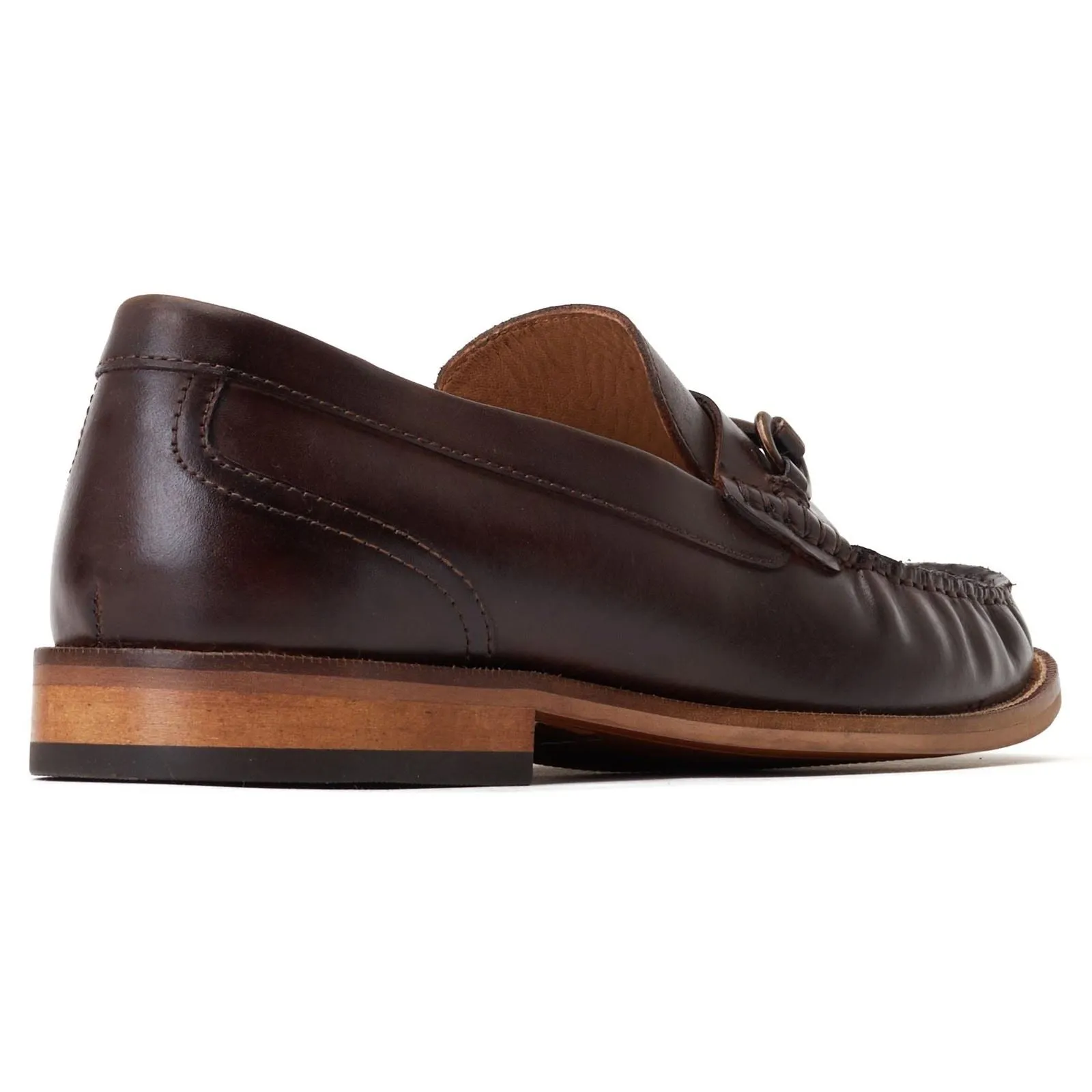 Base London Men's Madison Loafer in Burnt Tan