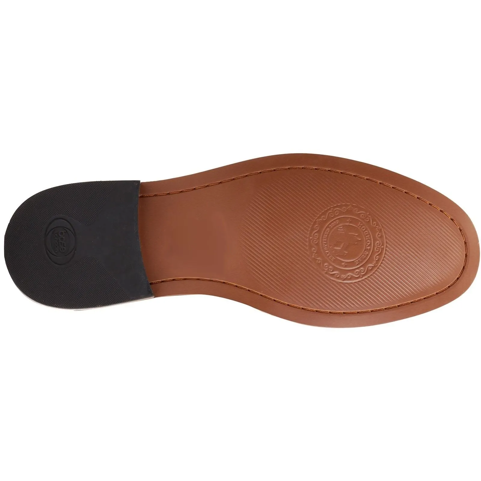 Base London Men's Madison Loafer in Burnt Tan