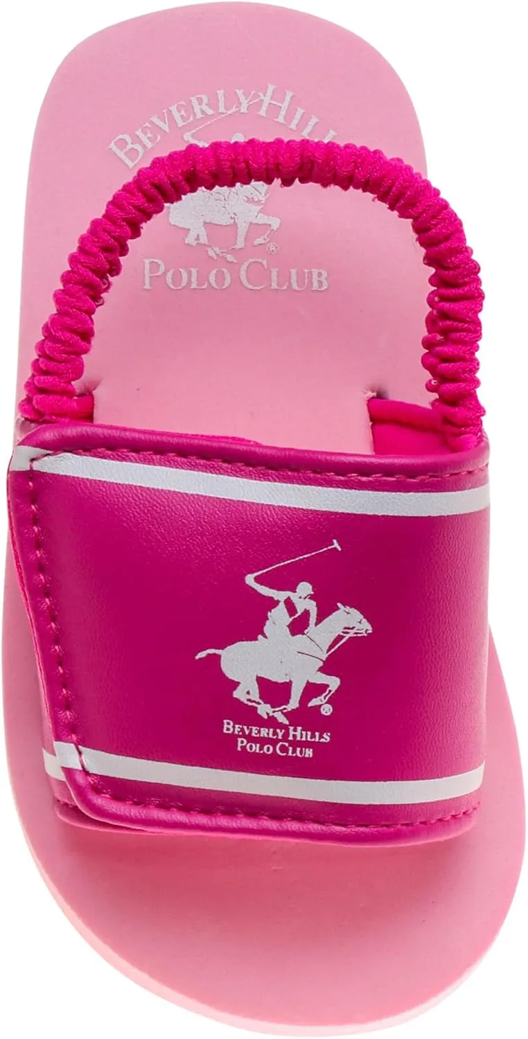 Beverly Hills Polo Club Unisex-Child Sport Foam Lightweight Outdoors Home Slide Sandals (Toddler)