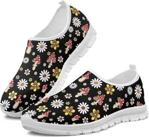 BIGCARJOB Sneaker for Women Slip-on Walking Shoes Road Running Shoes Comfortable Athletic Sock Shoes