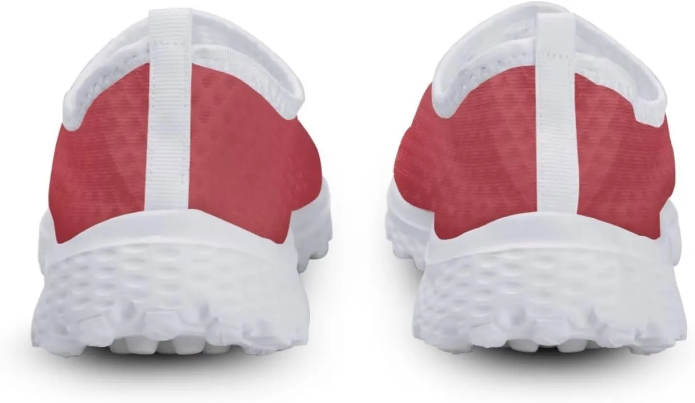 BIGCARJOB Women Sneaker Slip-on Walking Shoes Woman Casual Sport Gym Shoes Breathable Mesh Running Shoes Mom Shoes