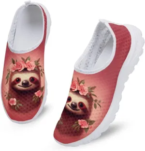 BIGCARJOB Women Sneaker Slip-on Walking Shoes Woman Casual Sport Gym Shoes Breathable Mesh Running Shoes Mom Shoes