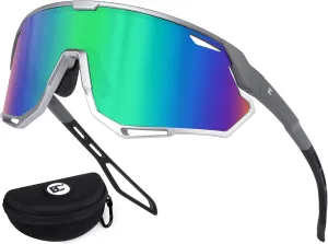 BIRCEN Baseball Cycling Sunglasses for Men - Women Running Shades Sports Glasses for MTB Mountain Bike Softball