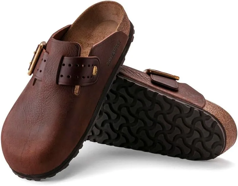 Birkenstock Boston Bold Roast Leather EU 42 (US Men's 9-9.5, Women's 11-11.5) Regular