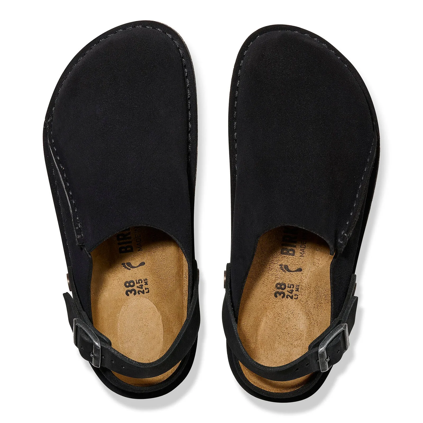 Birkenstock Lutry black suede
