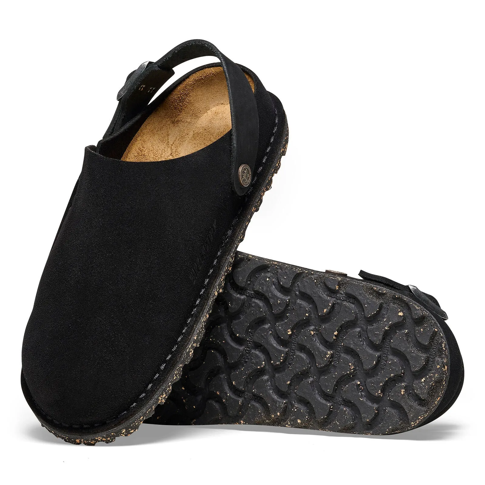 Birkenstock Lutry black suede