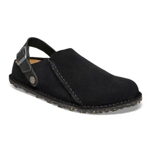 Birkenstock Lutry black suede