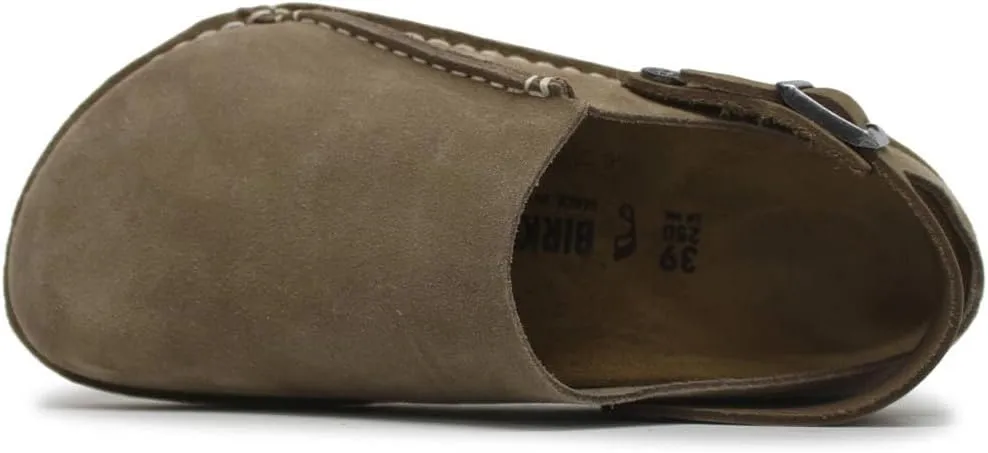 Birkenstock Men's Lutry Premium Suede Clog