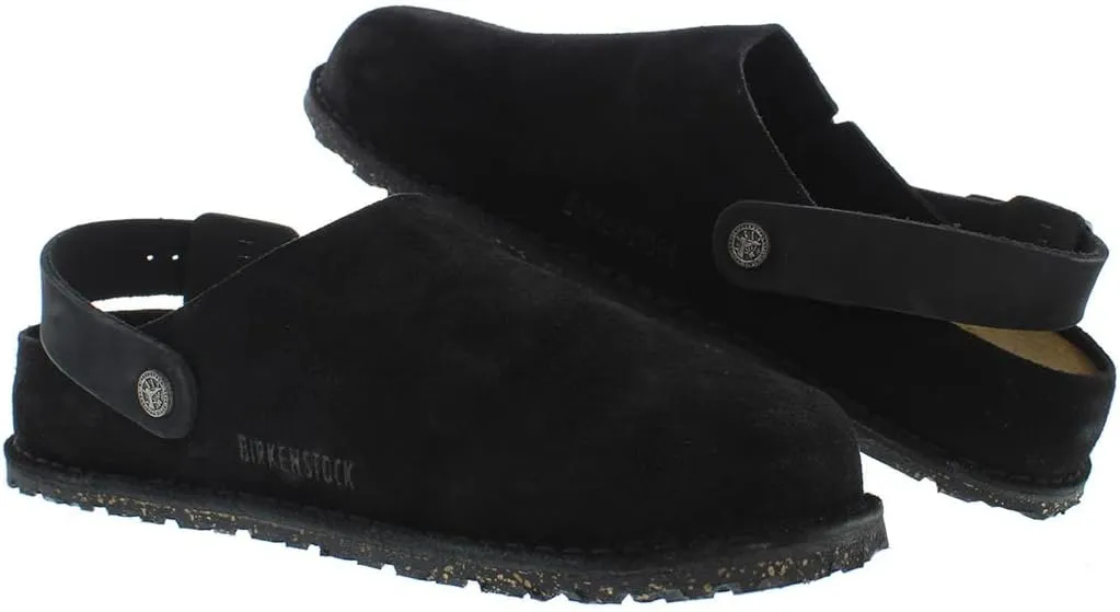 Birkenstock Men's Lutry Premium Suede Clog