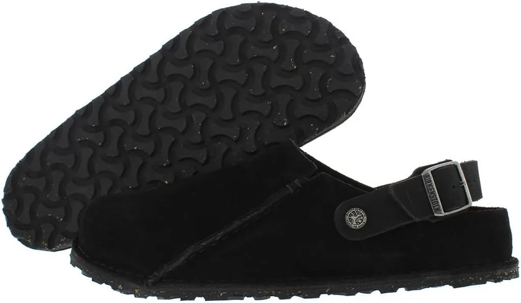 Birkenstock Men's Lutry Premium Suede Clog