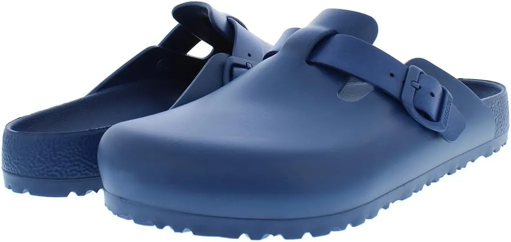Birkenstock Women's Clogs Boston SFB Iron Oil LTR N, 36 EU Schmal