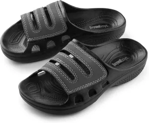 Boy's Waterproof Slippers Shower Pool Rubber Clog Outdoor Sandals