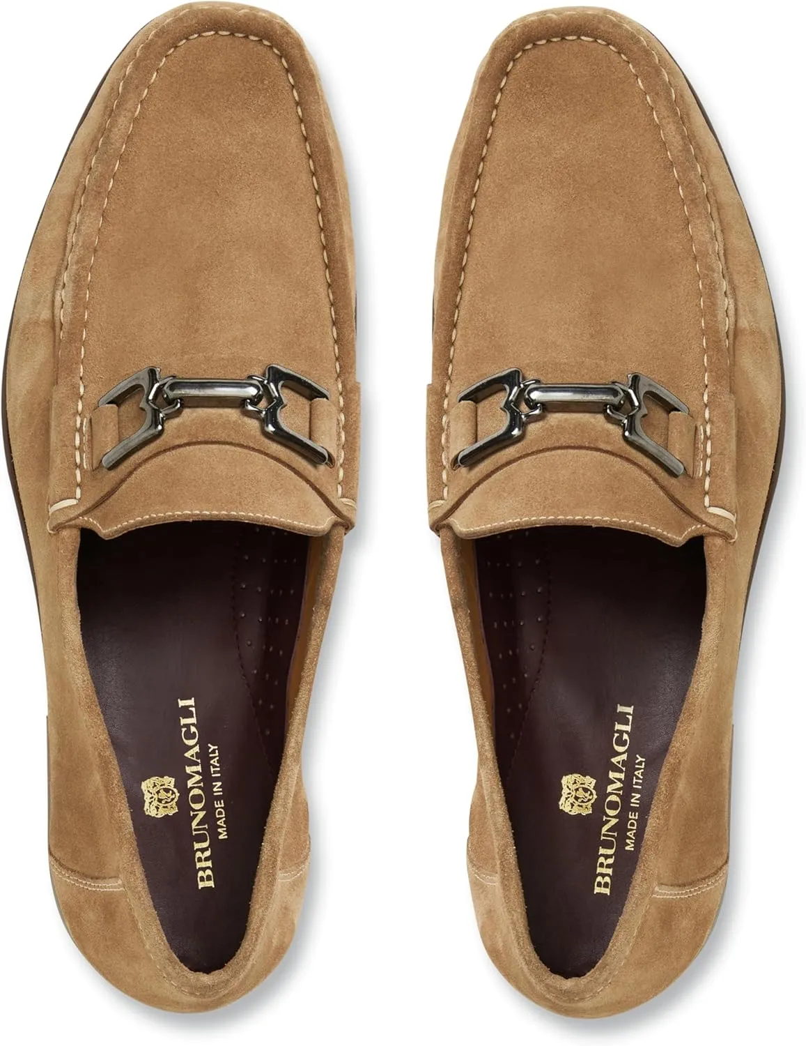 Bruno Magli Men's Trieste Loafers Slip-On, Luxurious Leather Shoes