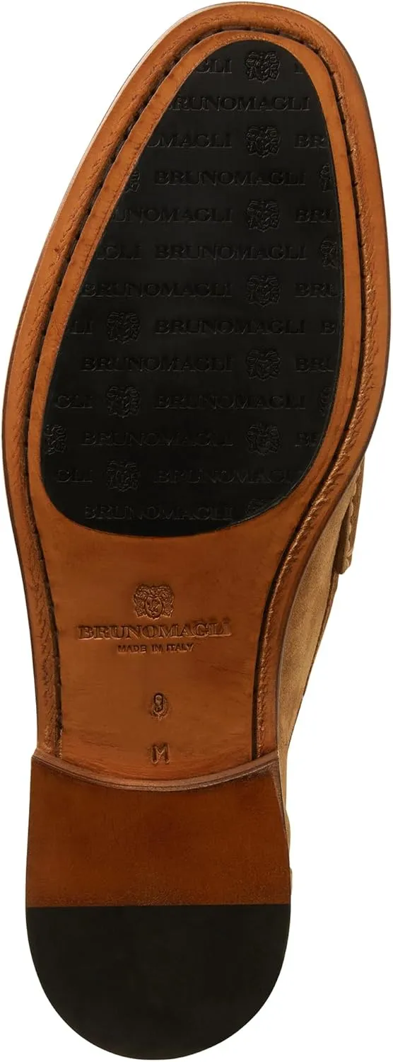 Bruno Magli Men's Trieste Loafers Slip-On, Luxurious Leather Shoes