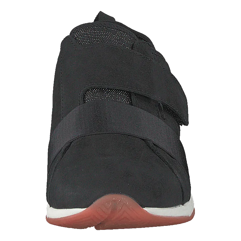 Cesky Strap Slip On Black Nubuck