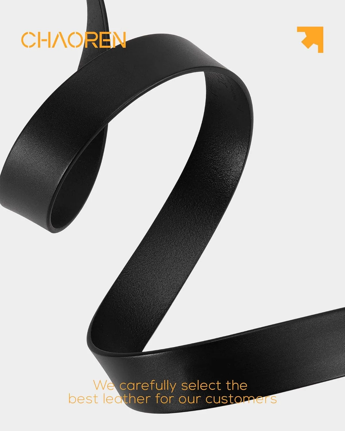 CHAOREN Ratchet Belts for Men - 1.5" Mens Belts Genuine Leather for Causual Jeans - Versatile Fit, Customizable Style