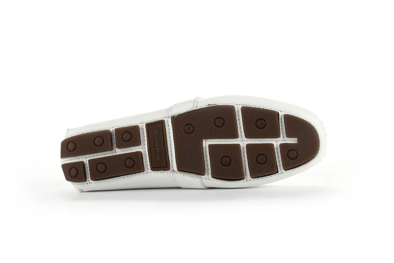 Charter Buckle Loafers - White