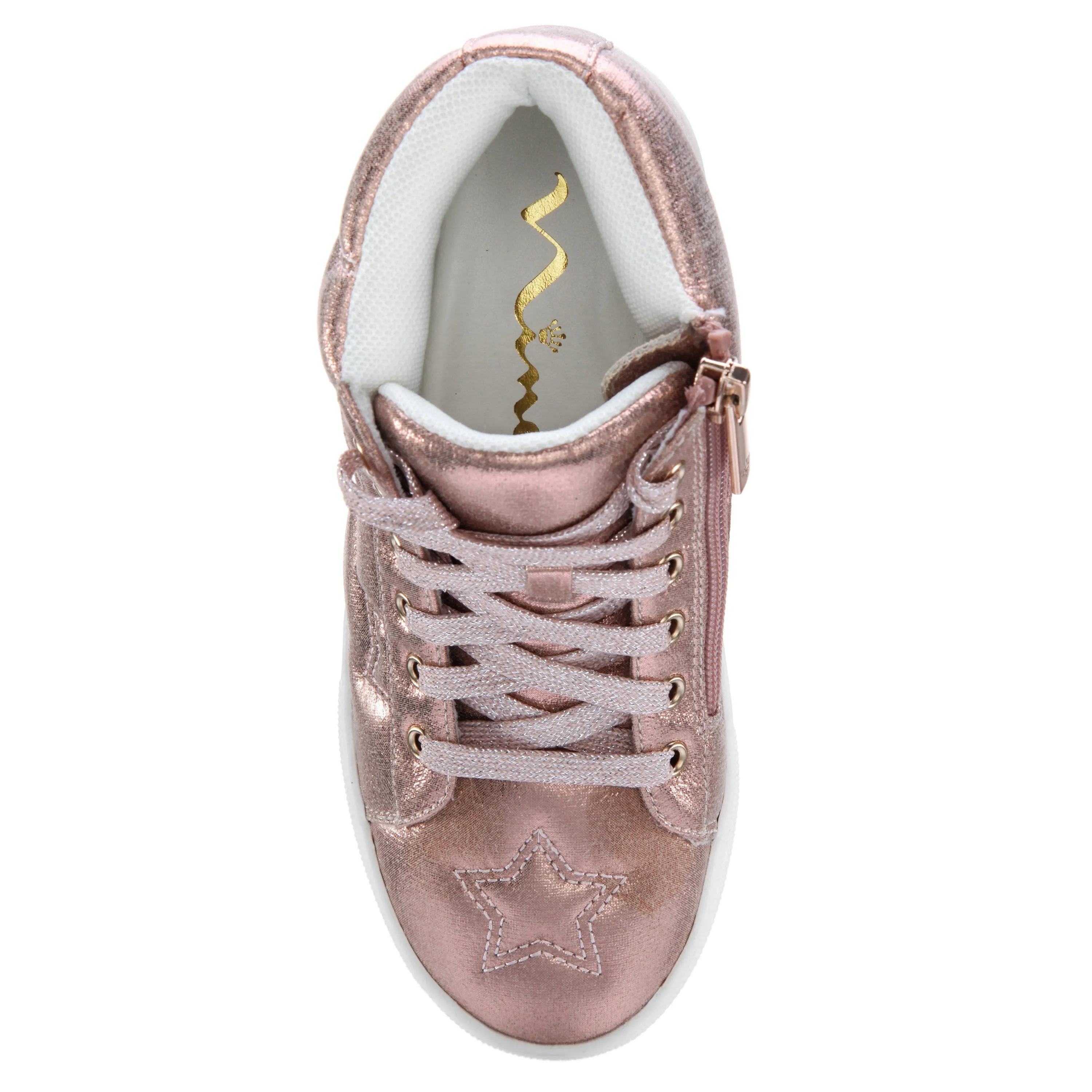 CHERRISH-ROSE GOLD CREPE/MESH