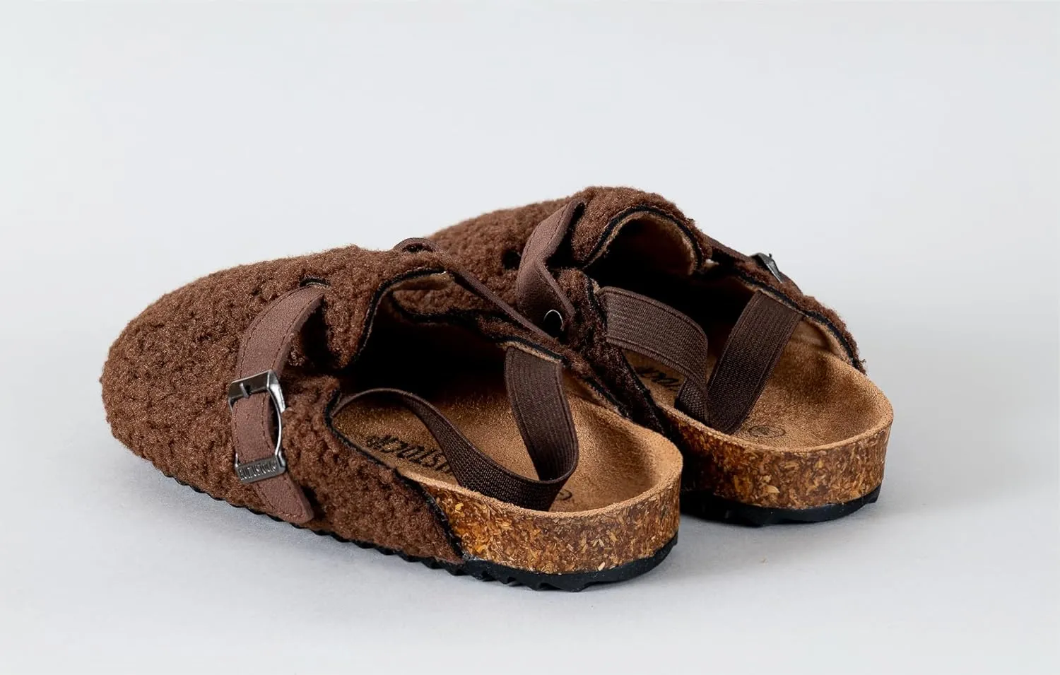 Children's Shearling and Cork Clogs