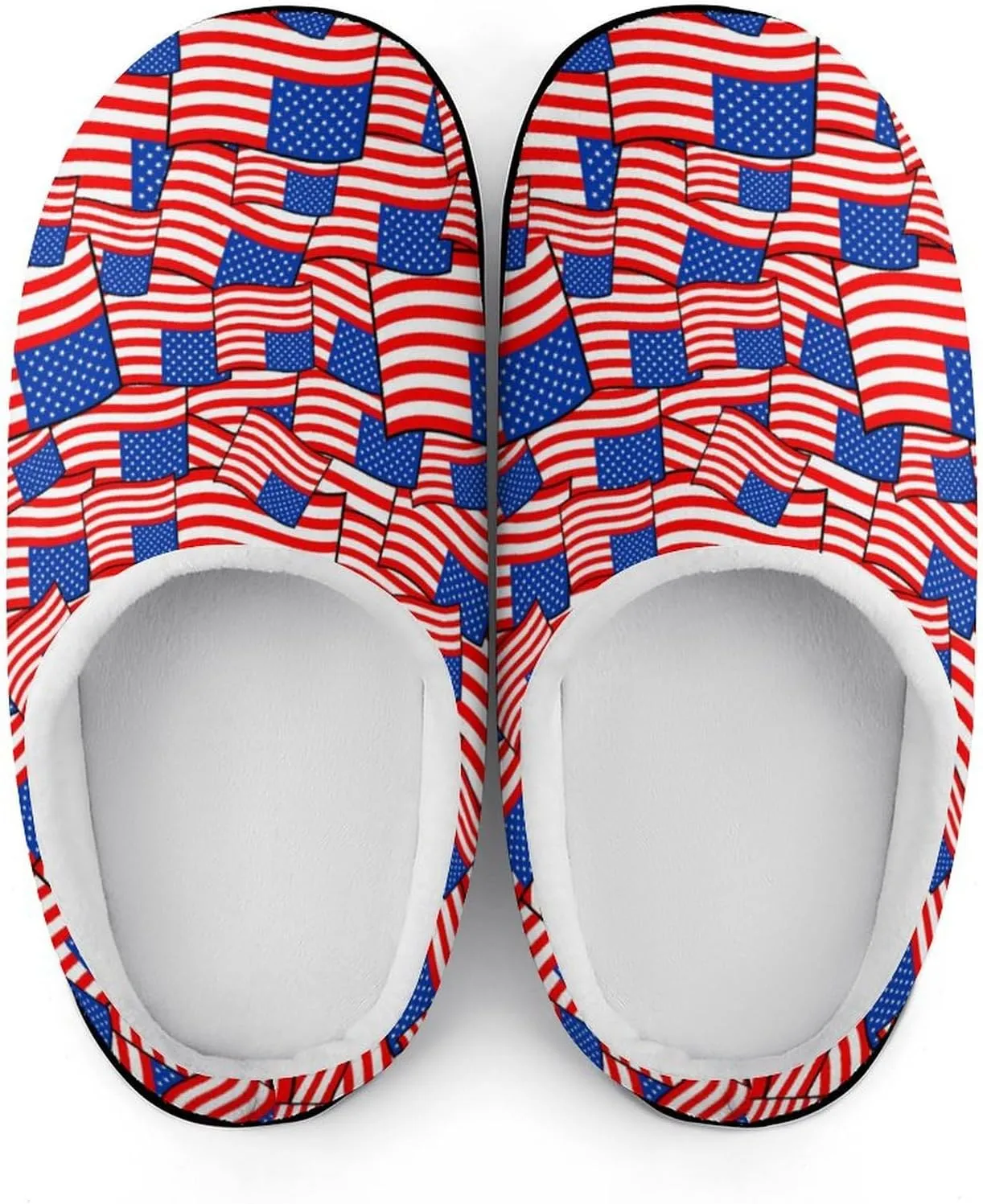 Christmas House Slippers For Woman Ladies Bedroom Slippers Indoor Outdoor Slip-On Shoes Closed Toe Funny Fall Slippers