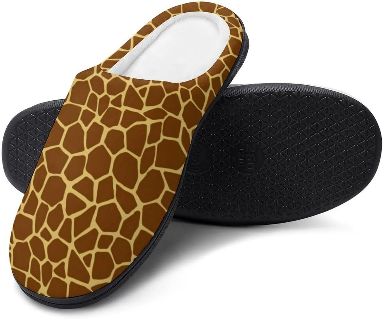 Christmas House Slippers For Woman Mens Memory Foam Bedroom Slippers Indoor Outdoor Slip-On Shoes Funny Fall Slippers