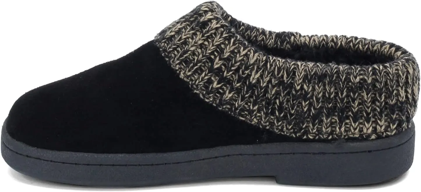 Clarks Angelina Women's Knitted Collar Clog Slipper