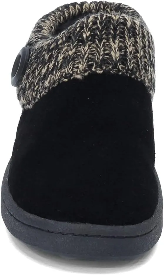 Clarks Angelina Women's Knitted Collar Clog Slipper