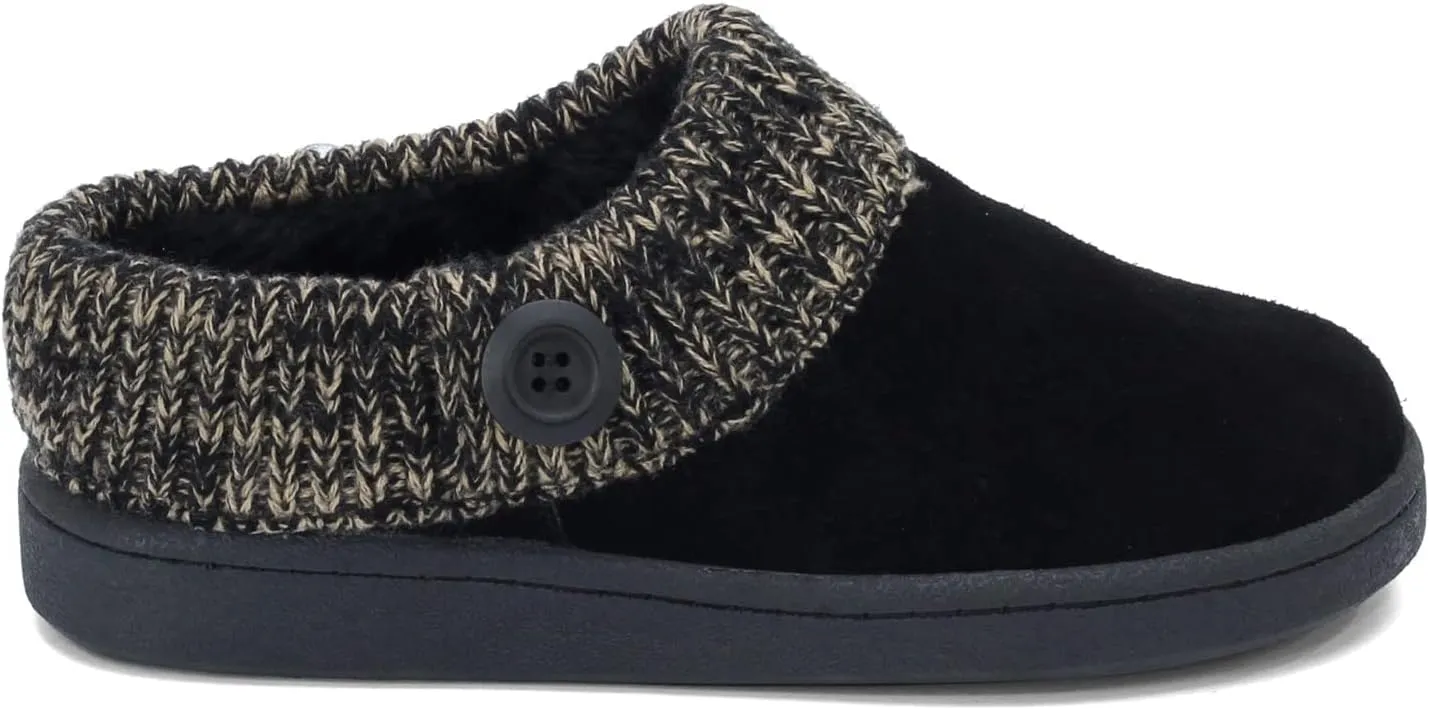 Clarks Angelina Women's Knitted Collar Clog Slipper