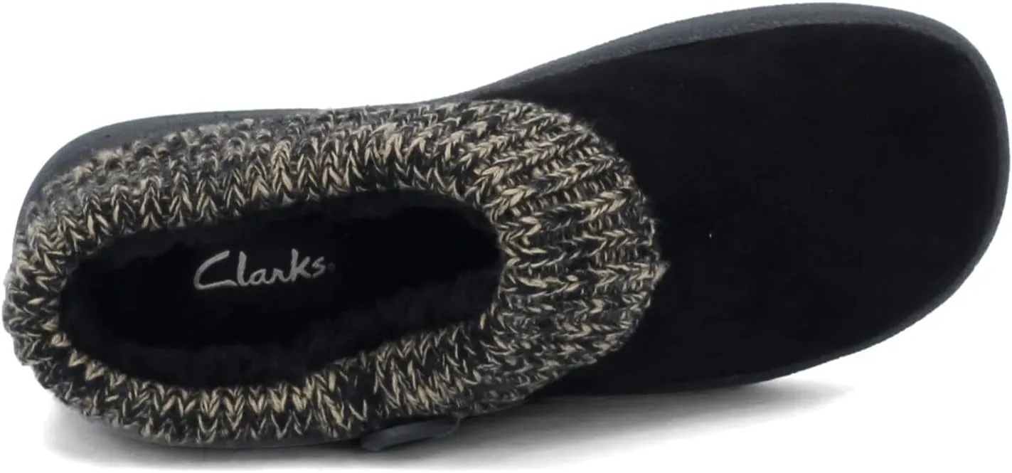 Clarks Angelina Women's Knitted Collar Clog Slipper