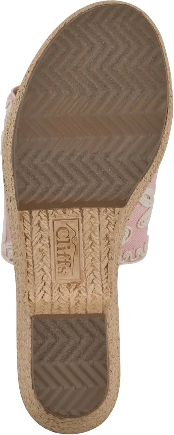 CLIFFS BY WHITE MOUNTAIN Women's Biancia Platform Slide Sandal