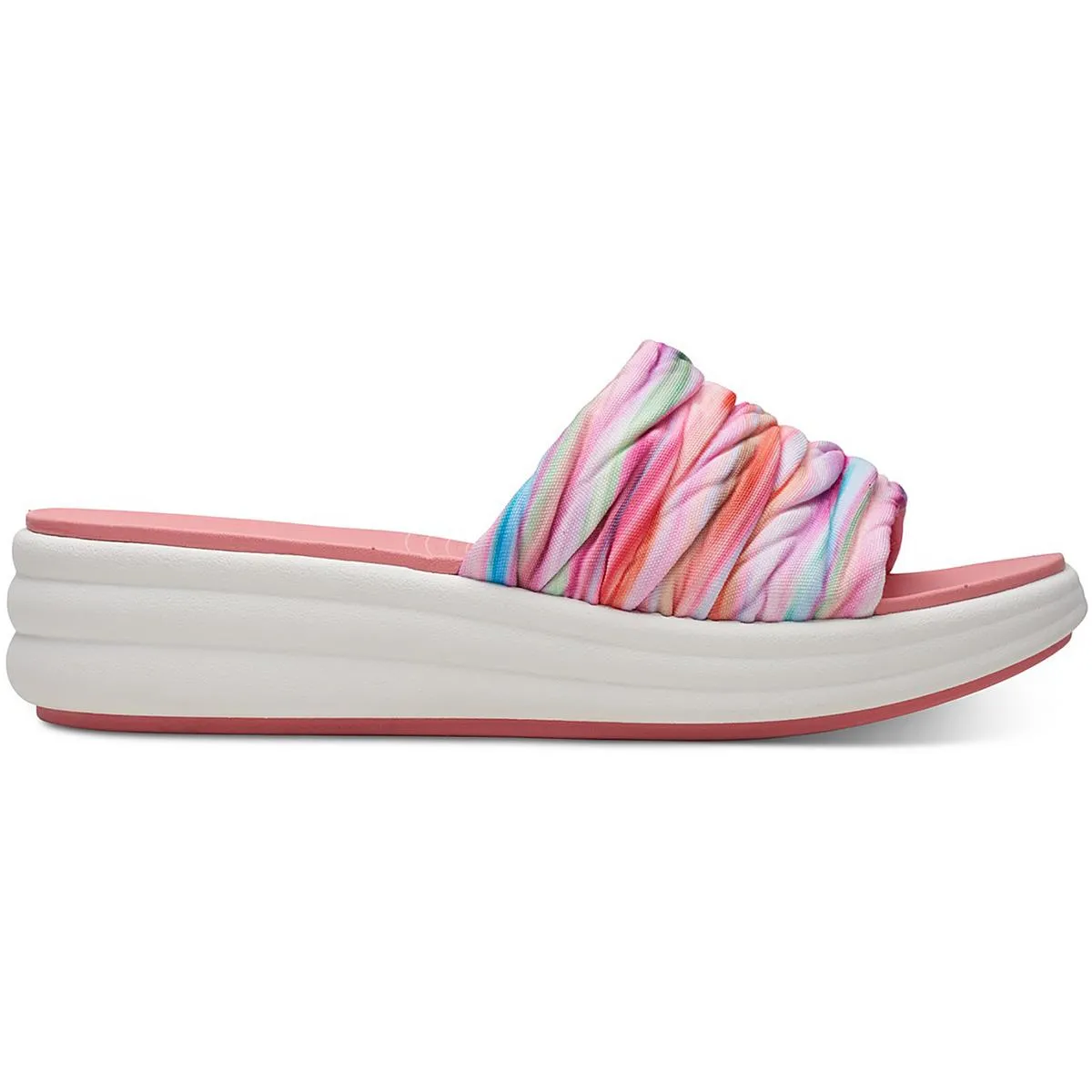 Cloudsteppers by Clarks Womens Woven Slide Slide Sandals
